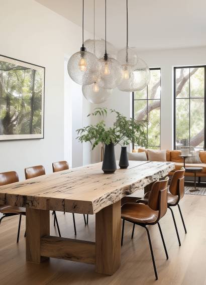 dining room or restaurant interior ideas. dining room or restaurant interior ideas. generative ai.